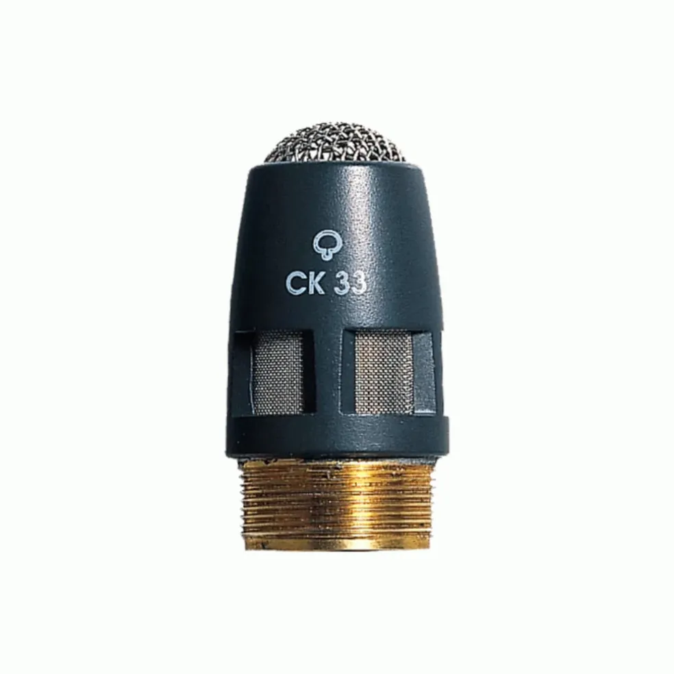 AKG CK-33 High-Performance Hypercardioid Condenser Microphone Capsule