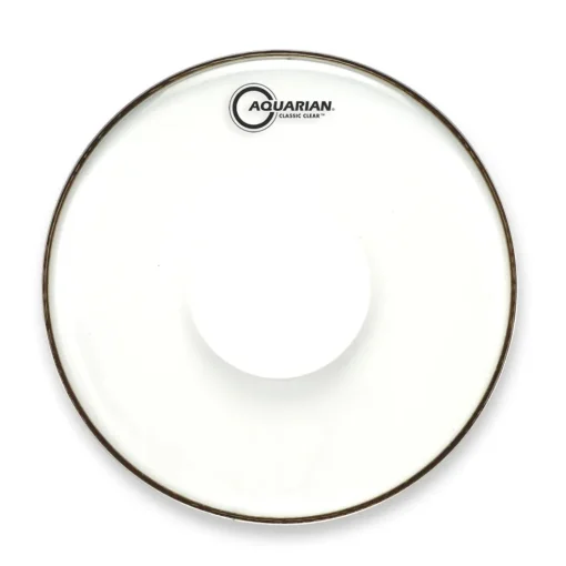 Aquarian CCPD28B 28" Classic Clear w/Power Dot