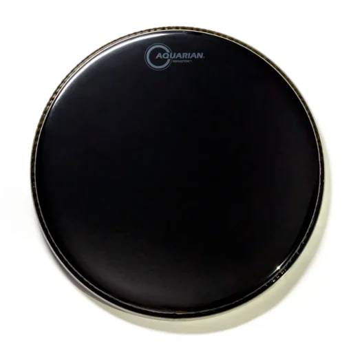 Aquarian REF24 24" Reflector Black Mirror Bass Drum