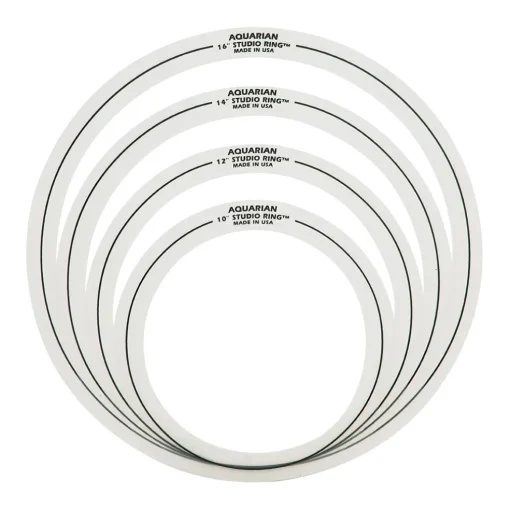Aquarian SR SET2 Studio Rings - 10/12/14/16