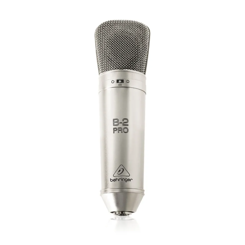 Behringer B-2 PRO Gold-Sputtered Large Dual-Diaphragm Studio Condenser Microphone
