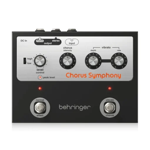 Behringer Chorus Symphony, Chorus and Vibrato Guitar Effects Pedal