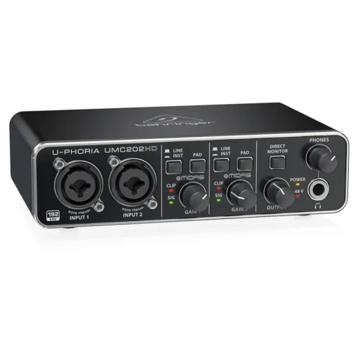 Behringer U-Phoria UMC202HD Interface