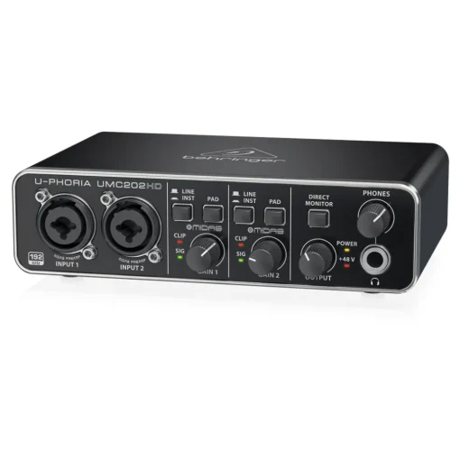 Behringer U-Phoria UMC202HD Interface