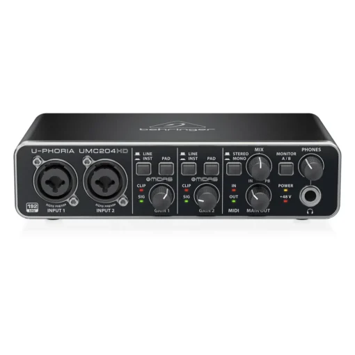 Behringer U-Phoria UMC204HD Interface