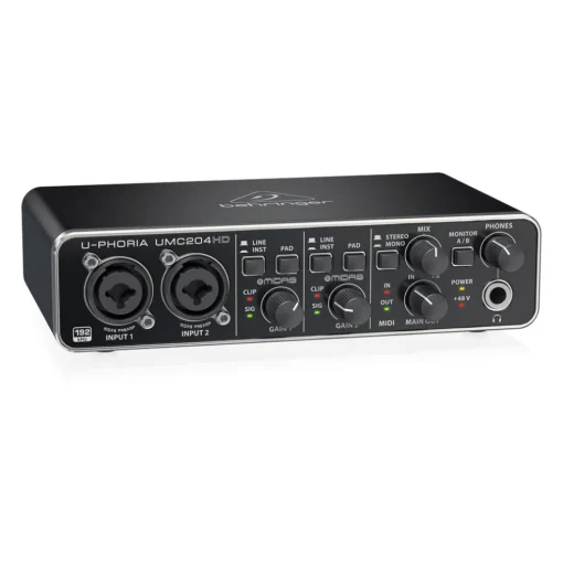 Behringer U-Phoria UMC204HD Interface
