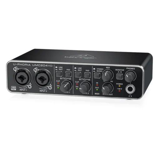 Behringer U-Phoria UMC204HD Interface