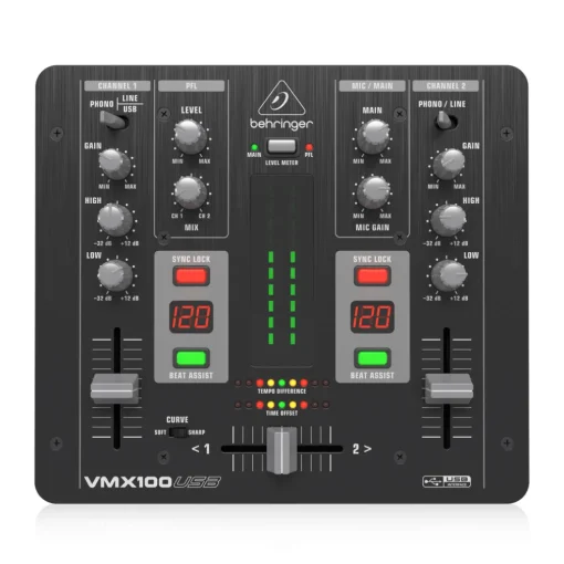 Behringer VMX100USB Pro Dj Mixer