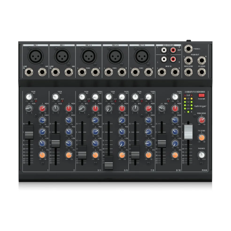 Behringer Xenyx 1003B 10-Channel Battery Powered Mixer