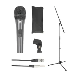 Carson - Complete Mic Pack - Stand/Cable/Microphone/Clip