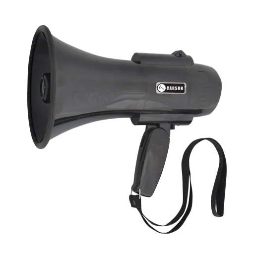 Carson GTC504R 15W Hand Held Megaphone w/Record Function