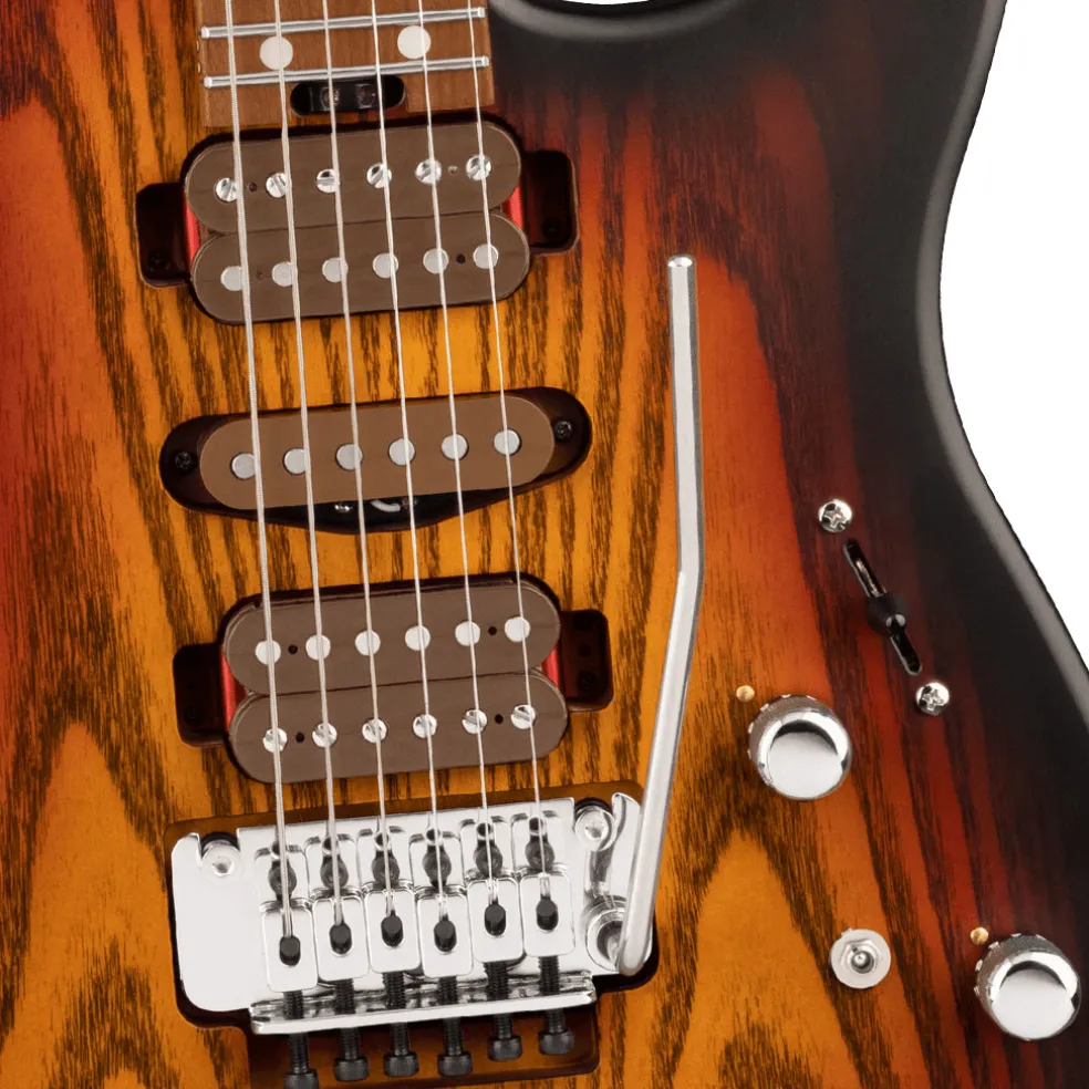 Charvel - Guthrie Govan Signature MJ San Dimas SD24 CM, Caramelized Maple Fingerboard - Three-Tone Sunburst