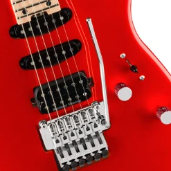 Charvel MJ San Dimas Style 1 HSS FR M in Metallic Red