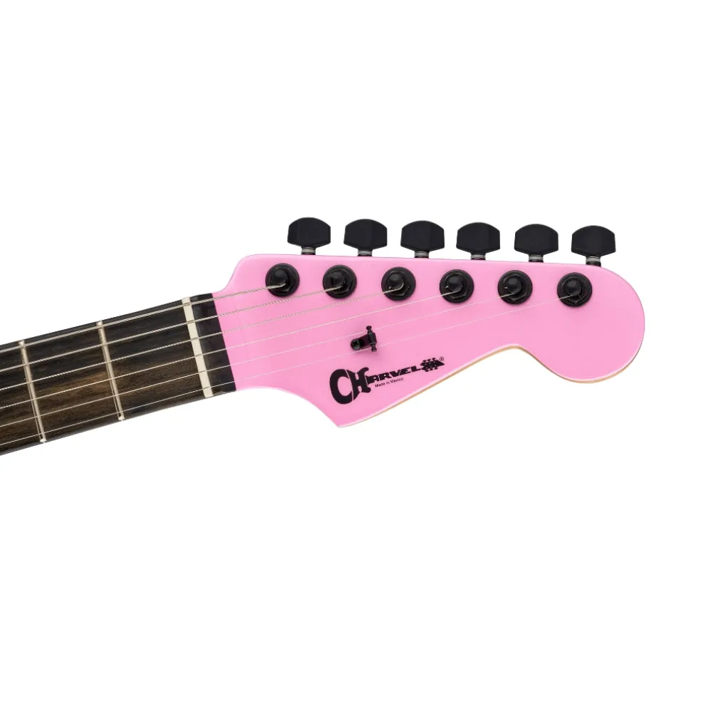 Charvel Mod Plus SD1 HH HT Electric Guitar, Ebony Fingerboard - Platinum Pink