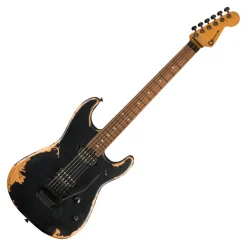 Charvel Pro Mod Relic San Dimas Style 1 HH FR PF Weathered Black