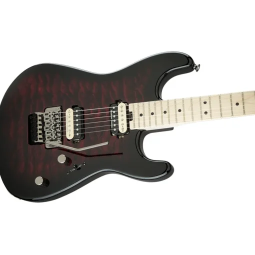 Charvel Pro-Mod San Dimas Style 1 HH FR Maple Fretboard - Transparent Red Burst