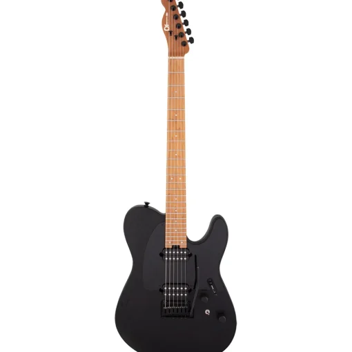 Charvel Pro-Mod So-Cal Style 2 - Black Ash - Caramelised Maple