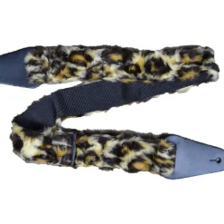Colonial Leather - Animal Fur Strap - Brown Long Fur