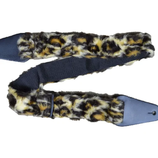 Colonial Leather - Animal Fur Strap - Brown Long Fur