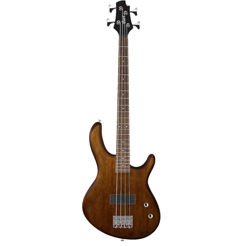 Cort Action Junior OPW 3/4 Open Pore Bass - Walnut