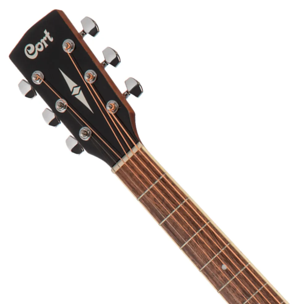 Cort AD880CE Left Handed NS Dreadnought Cutaway with Pickups Natural Satin