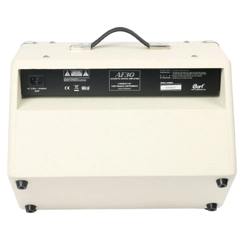 Cort AF30 30 Watt Acoustic Guitar Amp Ivory