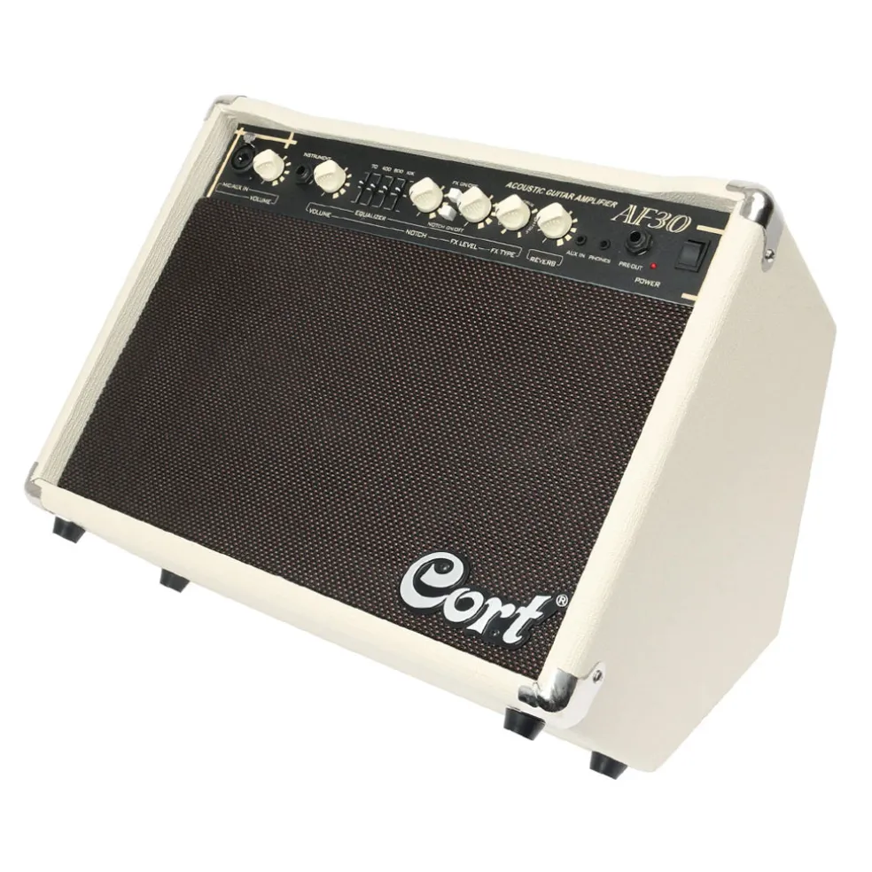 Cort AF30 30 Watt Acoustic Guitar Amp Ivory