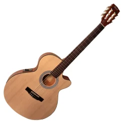 Cort CEC1 OP Slim Body Cutaway with Pickup Classic Guitar