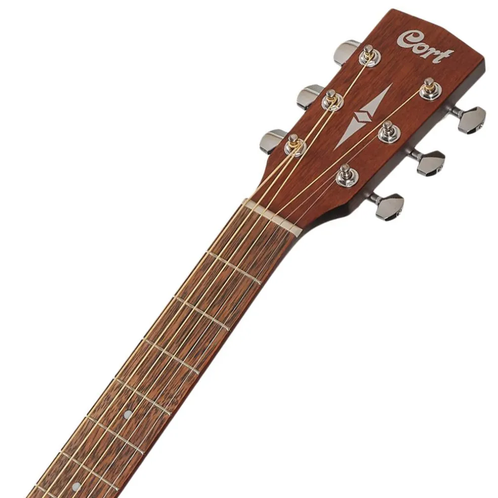 Cort Earth Acoustic Guitar Pack - Open Pore Natural