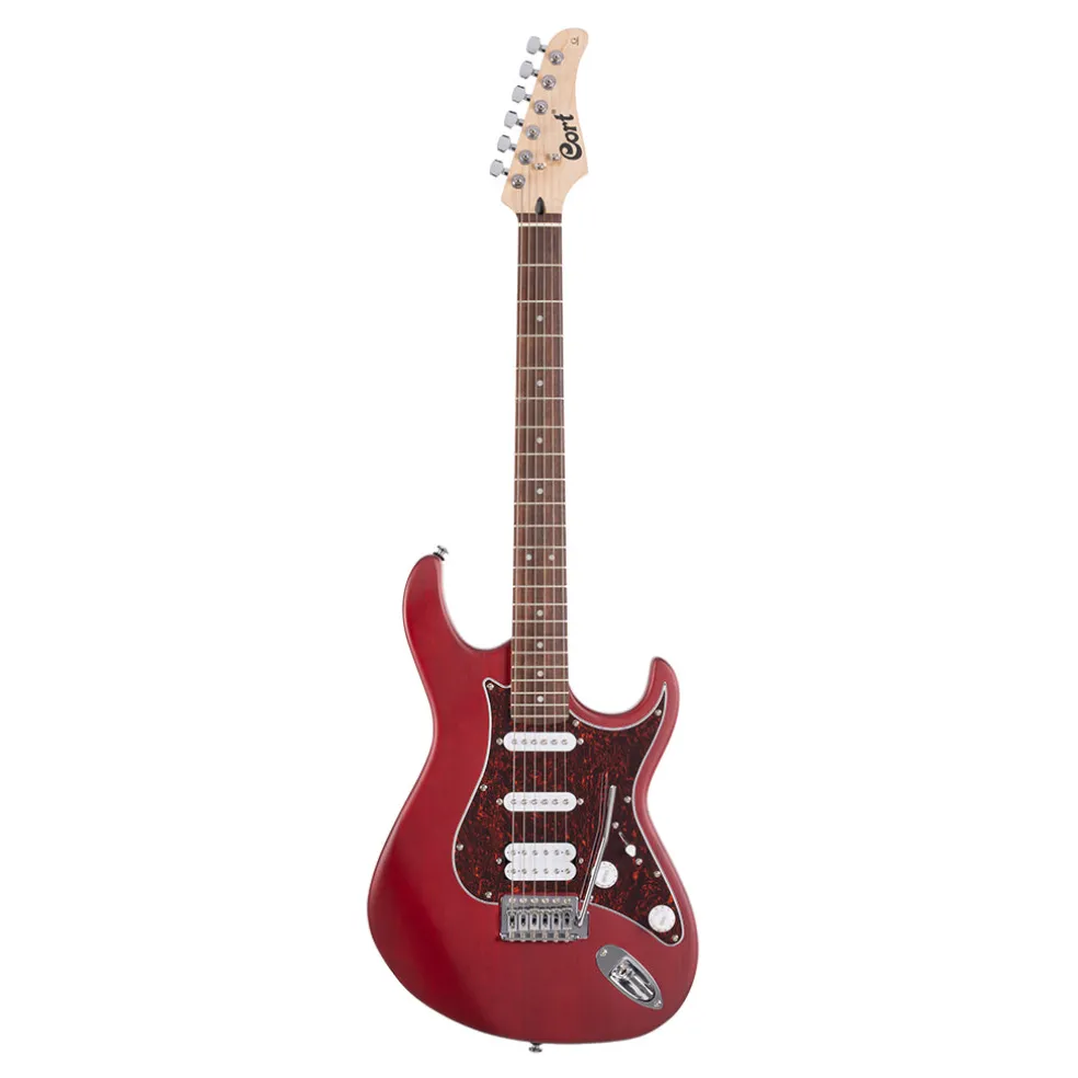 Cort G110 Electric Guitar Open Pore Black Cherry