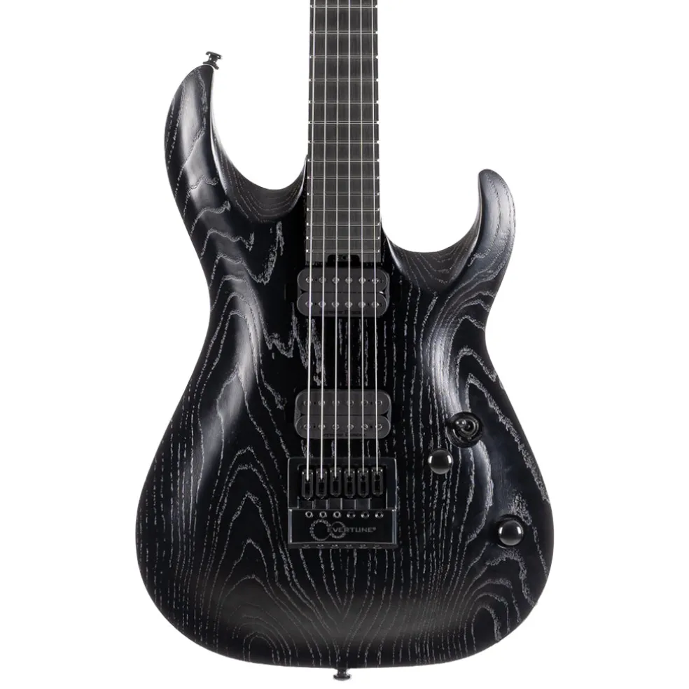 Cort KX700 Open Pore Black with Evertune Bridge and Deluxe Gigbag