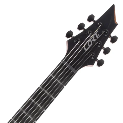 Cort KX700 Open Pore Black with Evertune Bridge and Deluxe Gigbag