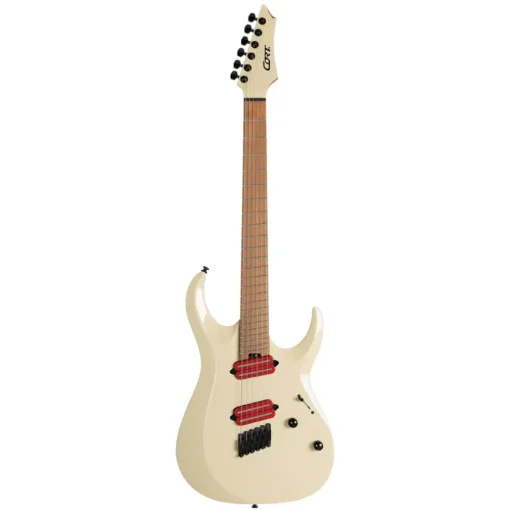 Cort X700 Mutility II Electric Guitar - Military Beige, Roasted Maple Fingerboard