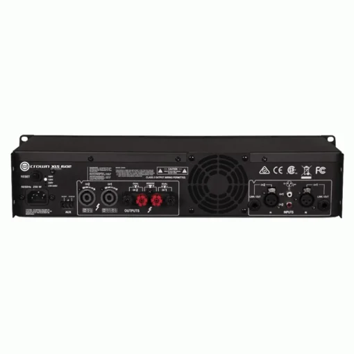 Crown XLS1502 2-Channel 525 Watt 4 Ohm Power Amp with DSP Control