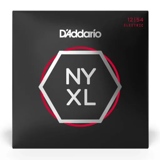 D'Addario - NYXL1254 - NYXL 12-54 Nickel Wound Electric Guitars Strings, Super Light - Electric Guitar Strings