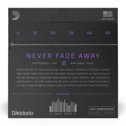 D'Addario - XTAPB1152 - XT Acoustic Phosphor Bronze Light 11-52 - Acoustic Guitar Strings