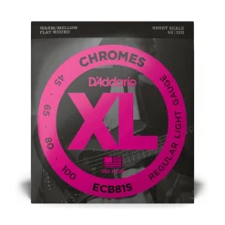 D'Addario ECB81S 45-100 Short Scale