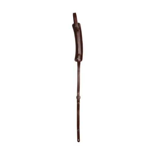 D'Addario John Lennon Signature Strap - Brown Leather w/Pad