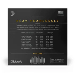 D'Addario NYXL 7 String 10-59