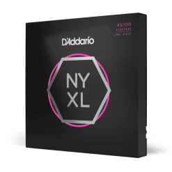 D'Addario NYXL45100 Nickel Wound Bass Guitar Strings, Regular Light, 45-100, Long Scale