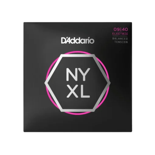 D'Addario NYXL0940BT NYXL Nickel Wound Electric Guitar Strings - .009-.040 Balanced Tension Super Light