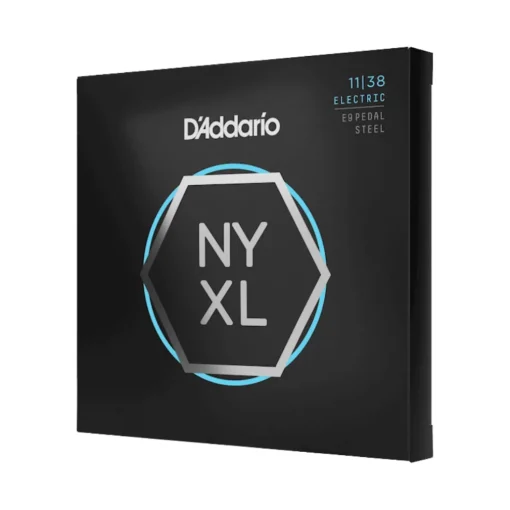 D'Addario NYXL1138PS NYXL Nickel Wound Electric Guitar Strings for E9th Pedal Steel -.011-.038 Regular Light