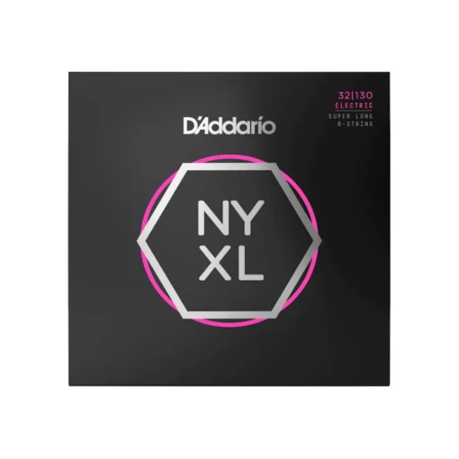 D'Addario NYXL32130SL NYXL Super Long 6-string Bass Strings - .032-.130