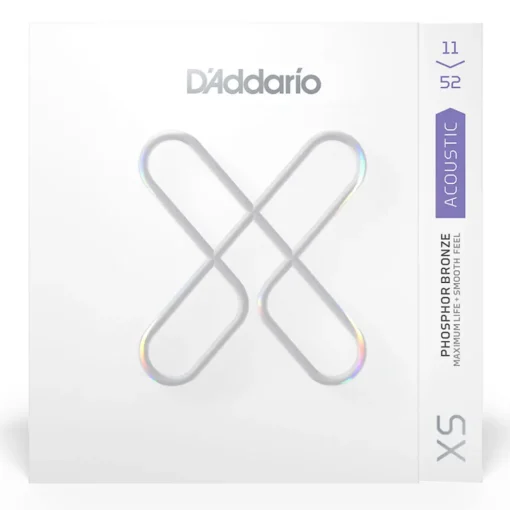 D'Addario XS Phosphor Bronze Acoustic Guitar Strings - 11-52