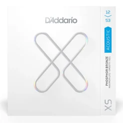 D'Addario XS Phosphor Bronze Acoustic Guitar Strings - 12-53