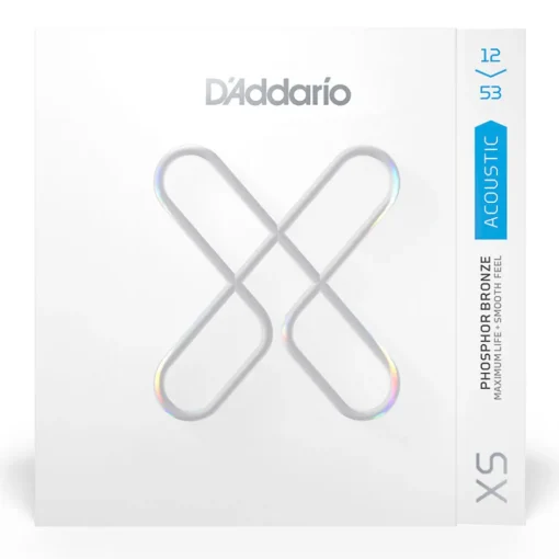 D'Addario XS Phosphor Bronze Acoustic Guitar Strings - 12-53