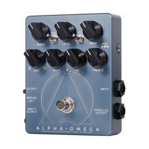 Darkglass Alpha Omega Dual Bass Preamp DI and Overdrive Pedal