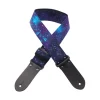 DSL 2" Handmade Printed Fabric Guitar Strap - Galaxy