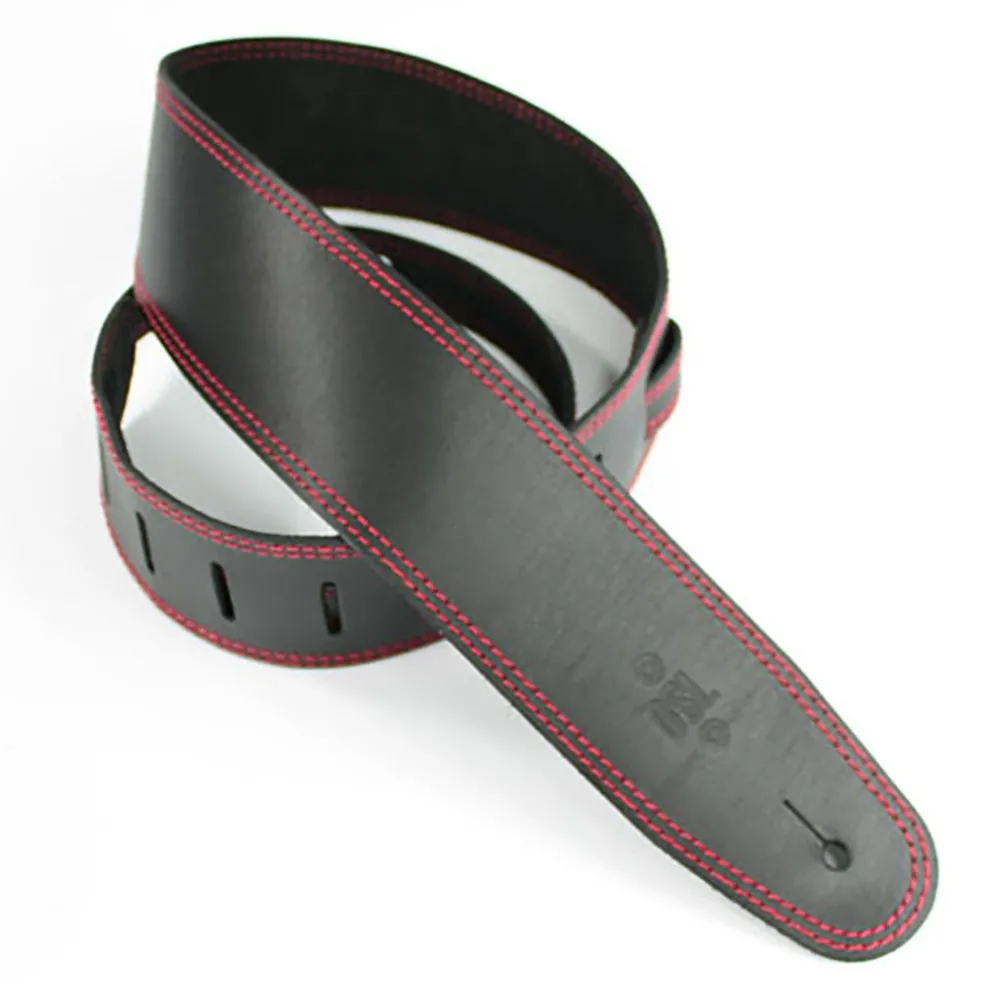 DSL SGE25-15-6 Strap 2.5" Single Ply Black with Red Stitch