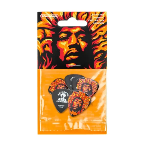 Dunlop Jimi Hendrix '69 Psych Series Voodoo Fire Guitar Pick